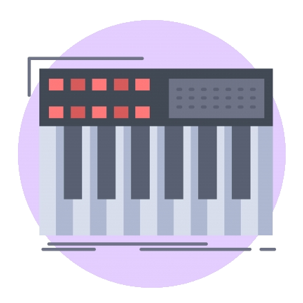 music keyboard icon